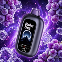 Insta Bar 120K Disposable Vape - Grape Ice 120000 / 20mg Brandon Vape SuperStore and Cannabis Manitoba Canada
