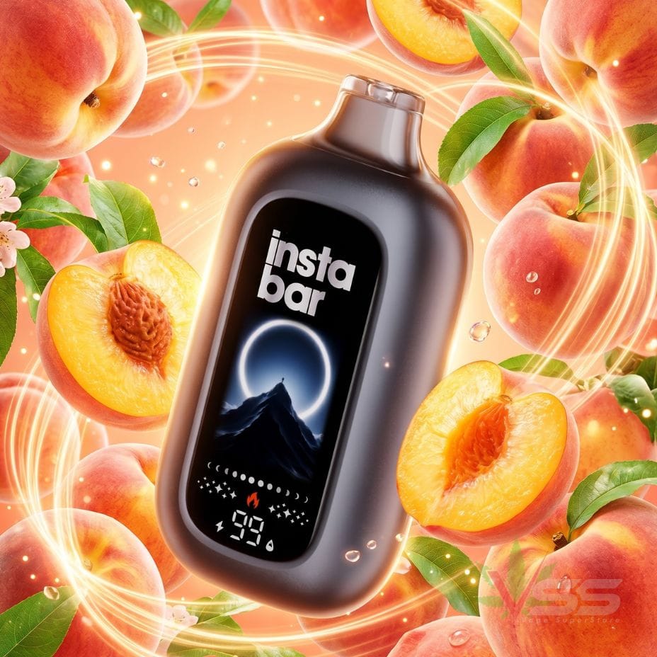 Insta Bar 120K Disposable Vape - Peach G 120000 / 20mg Brandon Vape SuperStore and Cannabis Manitoba Canada