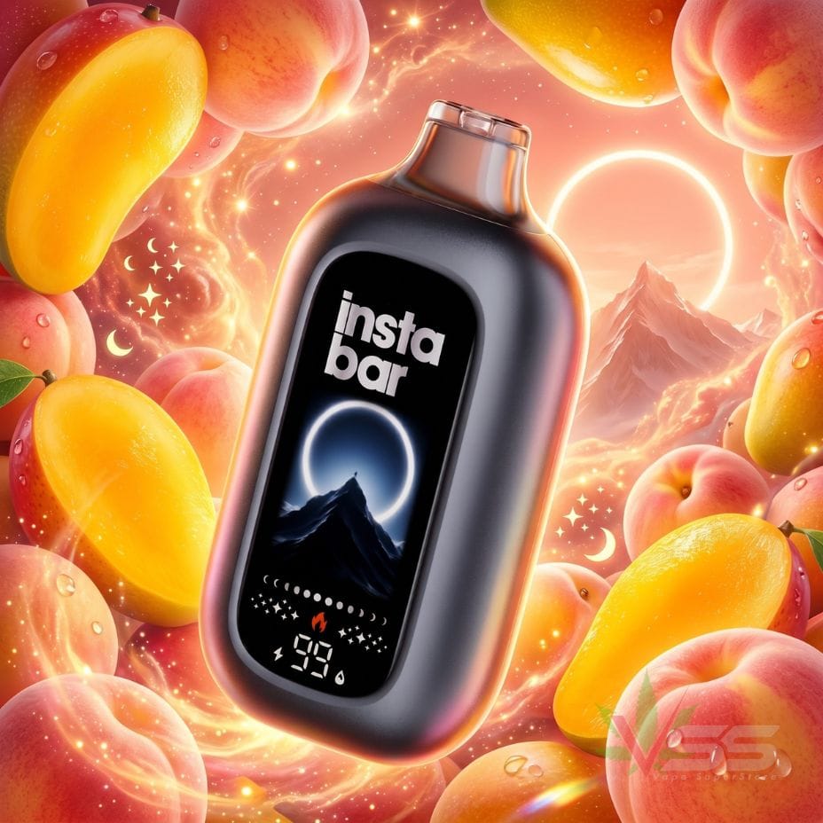Insta Bar 80K Disposable Vape - Peach Mango Ice 120000 / 20mg Brandon Vape SuperStore and Cannabis Manitoba Canada