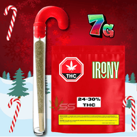 Irony Candycane Hybrid Pre-Roll - 1x7g Brandon Vape SuperStore and Cannabis Manitoba Canada