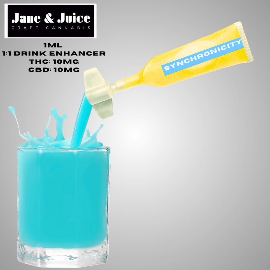 Jane & Juice Synchronicity 1:1 Singles - 1mL 1mL Brandon Vape SuperStore and Cannabis Manitoba Canada
