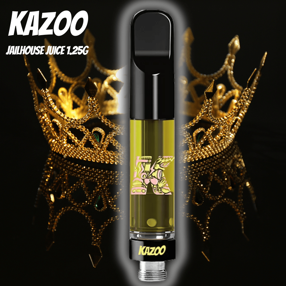 Kazoo Jailhouse Juice Sativa Cartridge-1.25g 1.2g Brandon Vape SuperStore and Cannabis Manitoba Canada