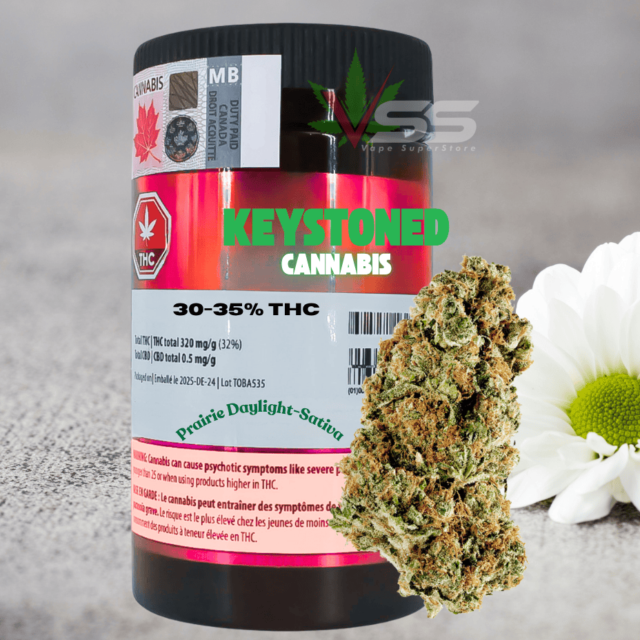 Keystone Prairie Daylight Sativa Flower-3.5g Brandon Vape SuperStore and Cannabis Manitoba Canada
