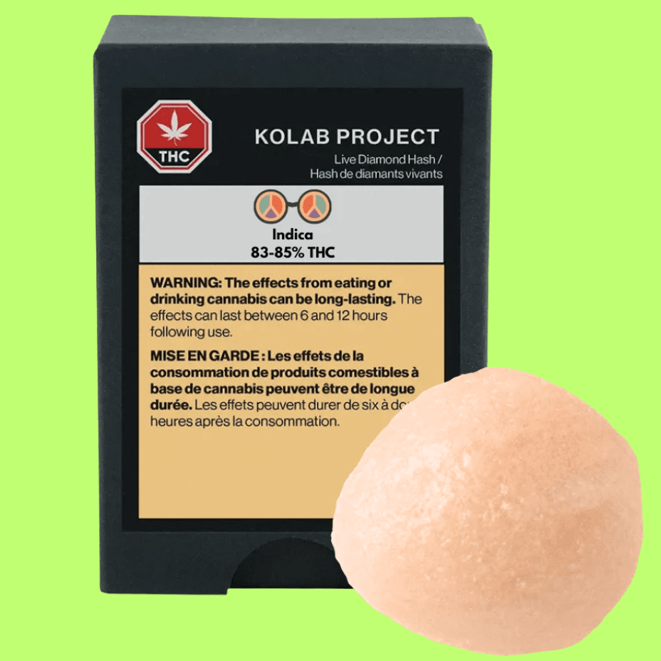 Kobal Project Live Diamond Hash-1g Brandon Vape SuperStore and Cannabis Manitoba Canada