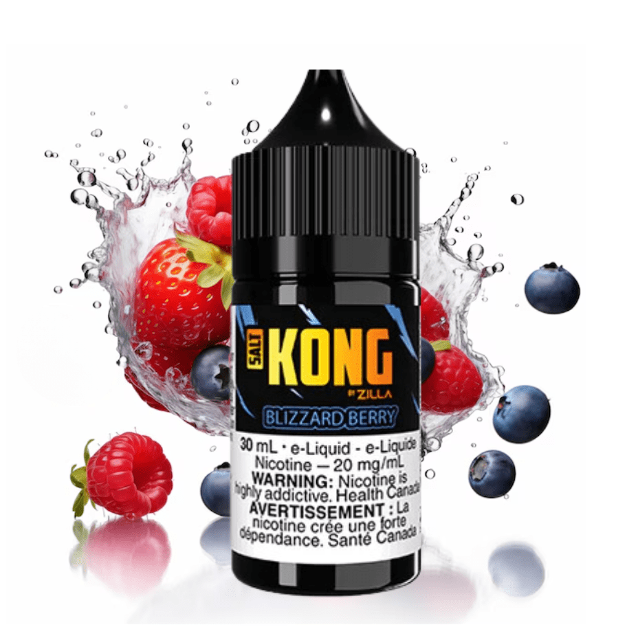 Kong Salt by Zilla-Blizzard Berry Brandon Vape SuperStore and Cannabis Manitoba Canada