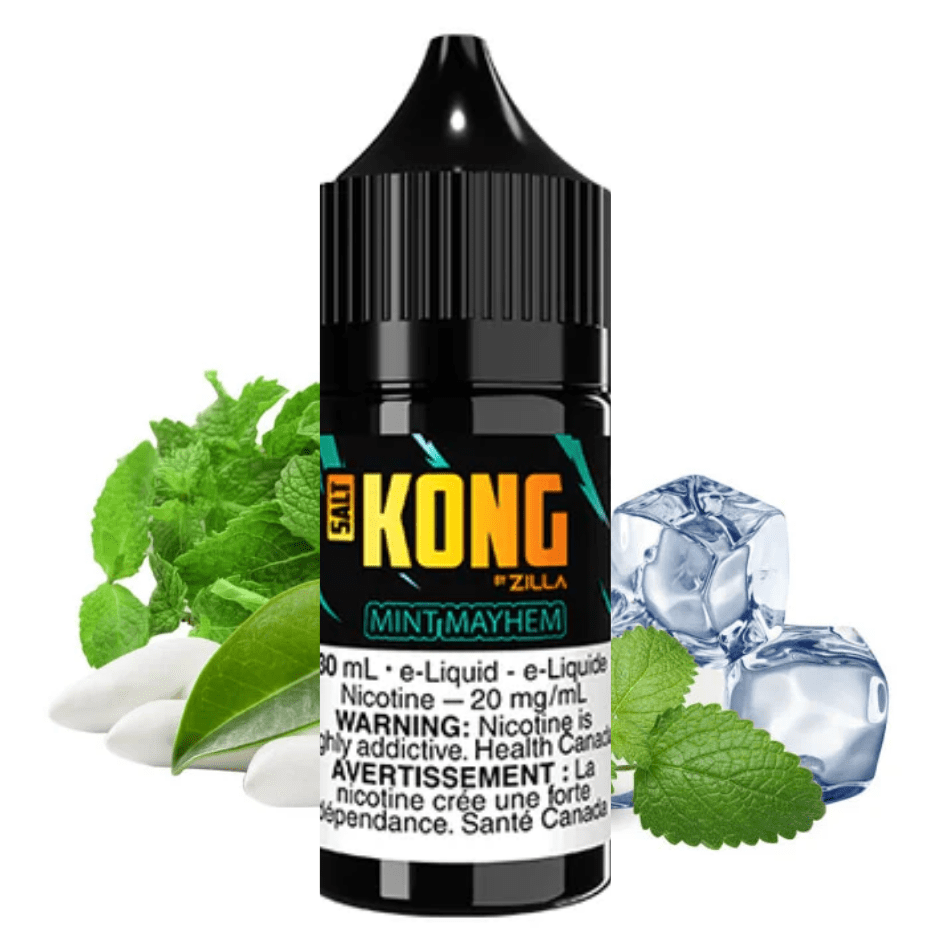 Kong Salt by Zilla-Mint Mayhem in Manitoba Brandon Vape SuperStore and Cannabis Manitoba Canada