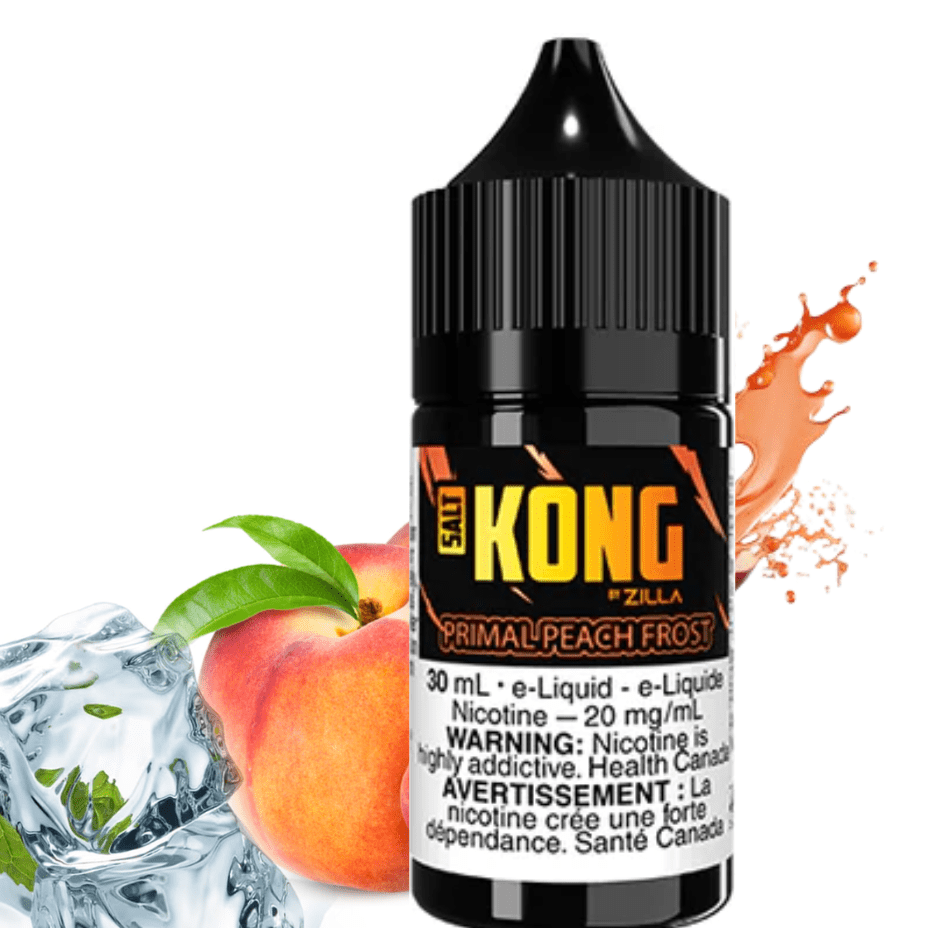 Kong Salt by Zilla-Primal Peach Frost Brandon Vape SuperStore and Cannabis Manitoba Canada