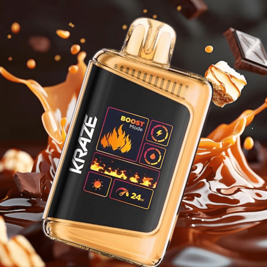 Kraze HD Mega 20k Disposable Vape - Sea Salt Crumbs 20000 Puffs / 20mg Brandon Vape SuperStore and Cannabis Manitoba Canada