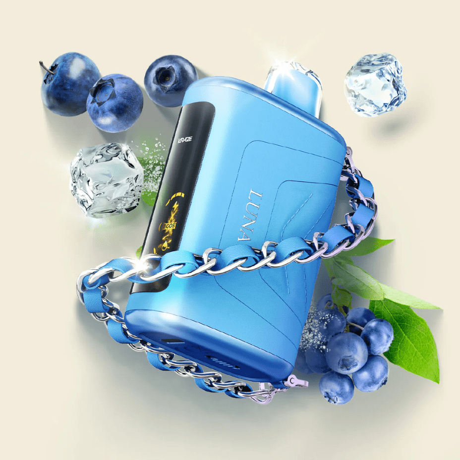 Kraze Luna 42k Disposable Vape - Aquamarine Star B Ice 42000 Puffs / 20mg Brandon Vape SuperStore and Cannabis Manitoba Canada