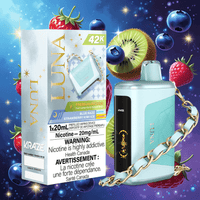 Kraze Luna Disposable Vape-Blue Razz Strawberry Kiwi Ice Brandon Vape SuperStore and Cannabis Manitoba Canada