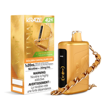 Kraze Luna Disposable Vape-Golden Cantaloupe Ice Brandon Vape SuperStore and Cannabis Manitoba Canada