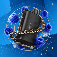 Kraze Luna Disposable Vape-Sapphire Blue Razz Ice Brandon Vape SuperStore and Cannabis Manitoba Canada