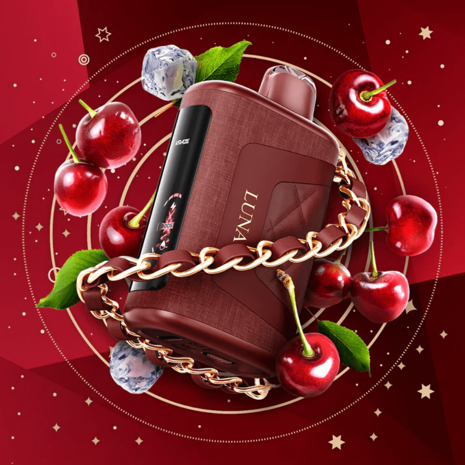 Kraze Luna Disposable Vape-Scarlet Cherry G Ice Brandon Vape SuperStore and Cannabis Manitoba Canada