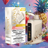 Kraze Luna Disposable Vape-Summer Strawberry Pina Colada Ice Brandon Vape SuperStore and Cannabis Manitoba Canada