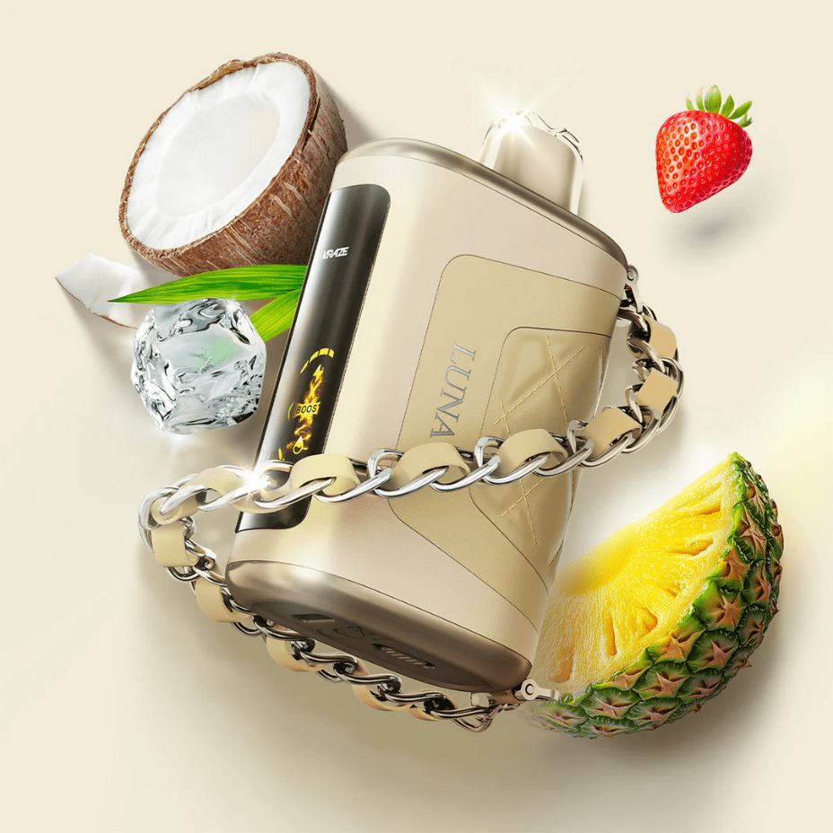 Kraze Luna Disposable Vape-Summer Strawberry Pina Colada Ice Brandon Vape SuperStore and Cannabis Manitoba Canada
