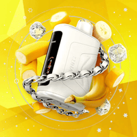 Kraze Luna Disposable Vape-Topaz Banana Ice Brandon Vape SuperStore and Cannabis Manitoba Canada