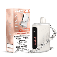 Kraze Luna Disposable Vape-White Peach Razz Lime in MB Brandon Vape SuperStore and Cannabis Manitoba Canada