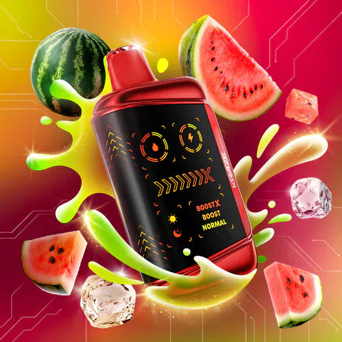 Kraze Mega X 48K Disposable Vape - Watermelon Wave Iced 48000 Puffs / 20mg Brandon Vape SuperStore and Cannabis Manitoba Canada