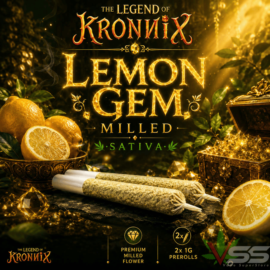 Kronnix Lemon Gem Sativa Pre-Rolls-2x1g Brandon Vape SuperStore and Cannabis Manitoba Canada