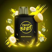 Level X Boost Flavour Beast 25k Pod-Bussin Banana Iced 25000 Puffs / 20mg Brandon Vape SuperStore and Cannabis Manitoba Canada