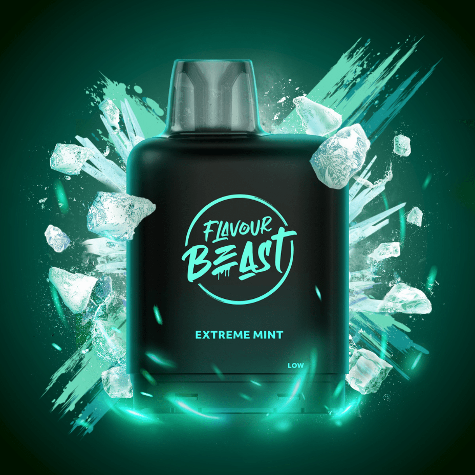 Level X Boost Flavour Beast 25k Pod-Extreme Mint Iced 25000 Puffs / 20mg Brandon Vape SuperStore and Cannabis Manitoba Canada