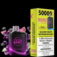 Level X G2 Ultra Flavour Beast Pod 50k-Gleamin Grape Watermelon Mint Iced 20mg / 50000 Brandon Vape SuperStore and Cannabis Manitoba Canada