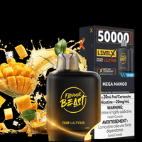 Level X G2 Ultra Flavour Beast Pod 50k-Mega Mango Iced 20mg / 20mg Brandon Vape SuperStore and Cannabis Manitoba Canada