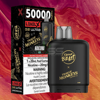 Level X G2 Ultra x 12 Monkeys - Hakuna 50000 Puffs / 20mg Brandon Vape SuperStore and Cannabis Manitoba Canada