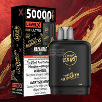 Level X G2 Ultra x 12 Monkeys - Harambae 50000 Puffs / 20mg Brandon Vape SuperStore and Cannabis Manitoba Canada