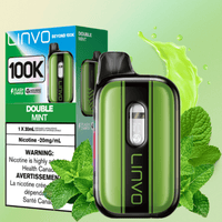Linvo Beyond 100K Disposable Vape - Double Mint Brandon Vape SuperStore and Cannabis Manitoba Canada