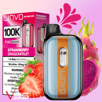 Linvo Beyond 100K Disposable Vape - Strawberry Dragonfruit Brandon Vape SuperStore and Cannabis Manitoba Canada