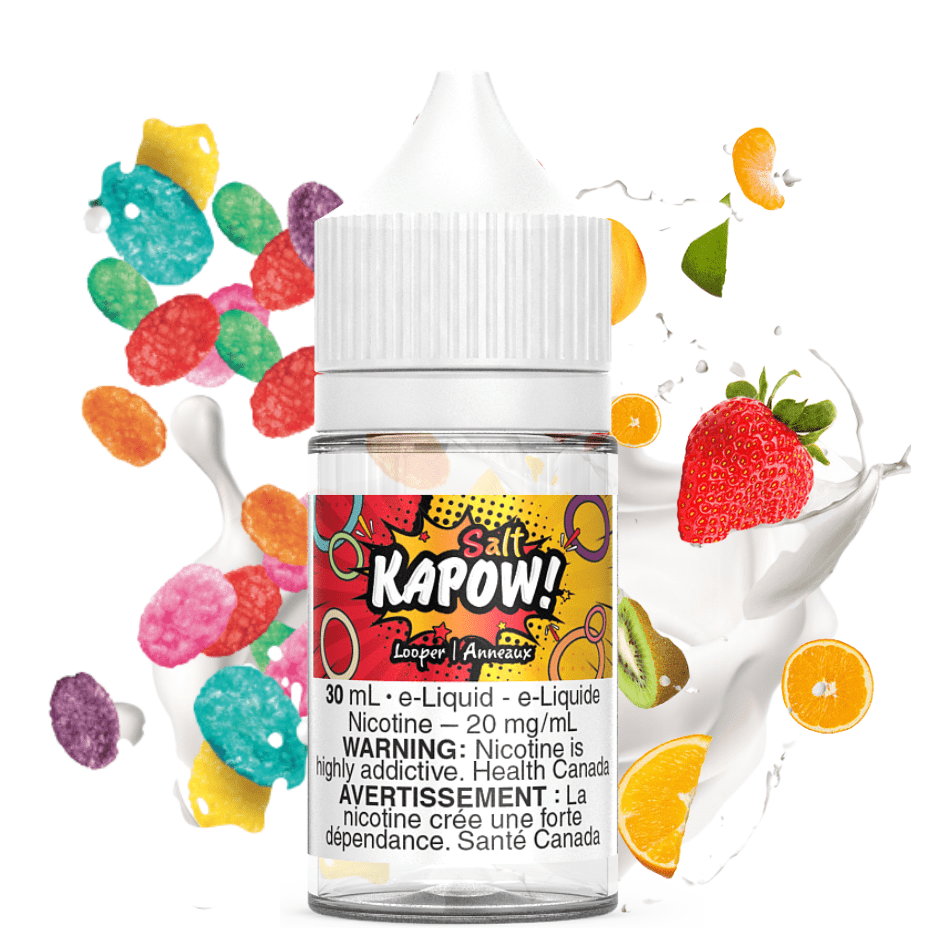 Looper Salt by Kapow E-liquid 30ml / 12mg Brandon Vape SuperStore and Cannabis Manitoba Canada