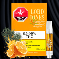 Lord Jones Orange Velvet Liquid Diamonds + Live Resin Cartridge - 1g Brandon Vape SuperStore and Cannabis Manitoba Canada