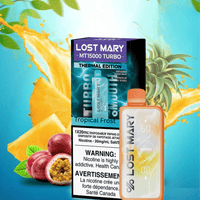 Lost Mary MT50K Turbo Disposable Vape-Tropical Frost Brandon Vape SuperStore and Cannabis Manitoba Canada
