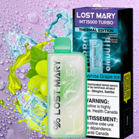 Lost Mary MT50K Turbo Disposable Vape-White Grape Ice Brandon Vape SuperStore and Cannabis Manitoba Canada