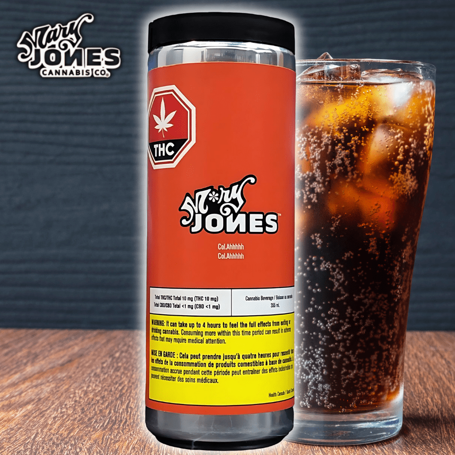 M*ry Jones Col.Ahhhhh THC Infused Beverage-355ml 355ml Brandon Vape SuperStore and Cannabis Manitoba Canada
