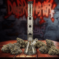 Marley 7mm Triple Perc Beaker Bong-20" Brandon Vape SuperStore and Cannabis Manitoba Canada