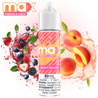 Max E-Liquid - Berry Peachy 3mg Brandon Vape SuperStore and Cannabis Manitoba Canada