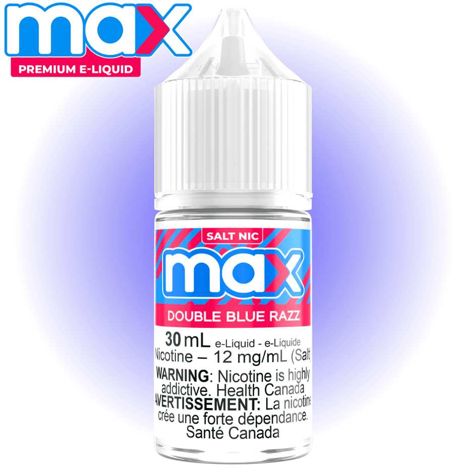 Max E-Liquid - Double Blue Razz Salt in Manitoba 30ml / 12mg Brandon Vape SuperStore and Cannabis Manitoba Canada