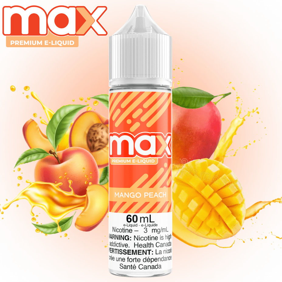 Max E-Liquid - Mango Peach 3mg Brandon Vape SuperStore and Cannabis Manitoba Canada