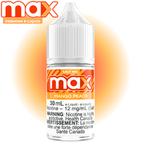 Max E-Liquid - Mango Peach Salt in Manitoba 30ml / 12mg Brandon Vape SuperStore and Cannabis Manitoba Canada