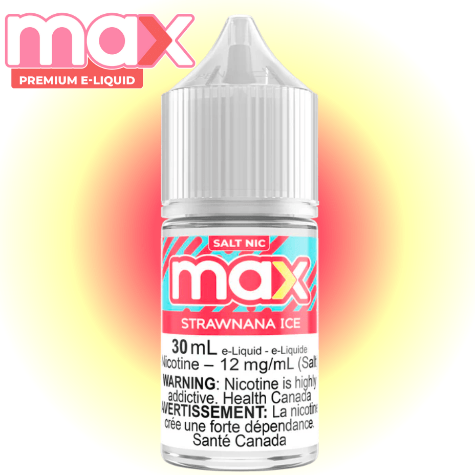 Max E-Liquid - Strawnana Ice 30mL / 12mg Brandon Vape SuperStore and Cannabis Manitoba Canada