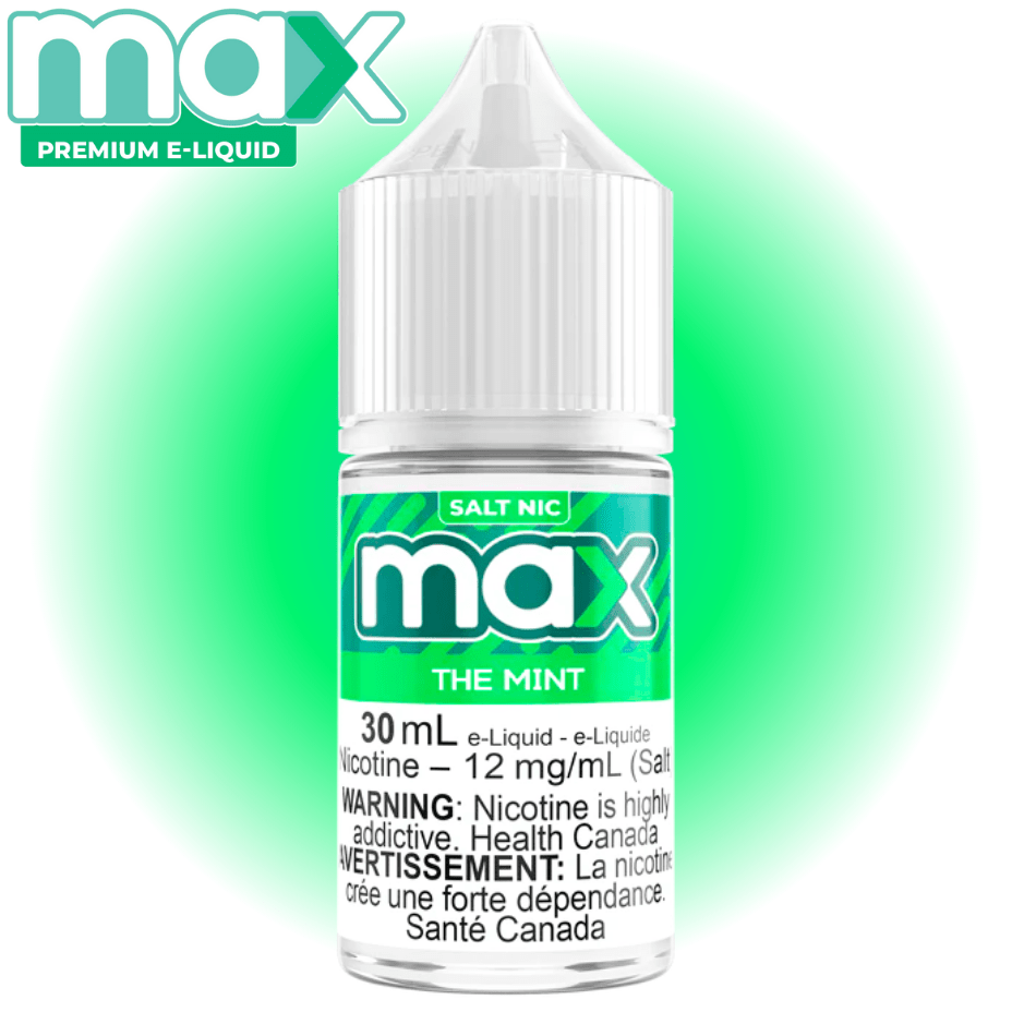 Max E-Liquid - The Mint Salt 30mL / 12mg Brandon Vape SuperStore and Cannabis Manitoba Canada