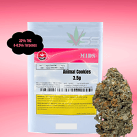 MIDS Animal Cookies Indica Flower - 3.5g Brandon Vape SuperStore and Cannabis Manitoba Canada