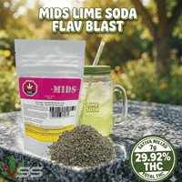 Mids Lime Soda Flav Blast Sativa Milled Flower-7g Brandon Vape SuperStore and Cannabis Manitoba Canada