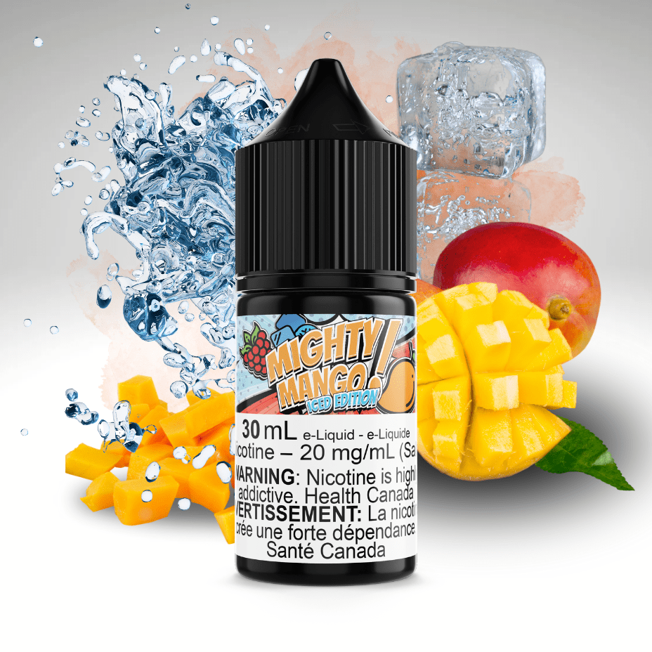Mighty Mango Iced Salt by Maverick E-Liquid 30mL / 12mg Brandon Vape SuperStore and Cannabis Manitoba Canada