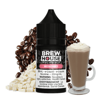 Mocha Bianco Salt by Brew House E-Liquid 30ml / 10mg Brandon Vape SuperStore and Cannabis Manitoba Canada