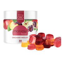 Monjour Orchard Medley CBD Gummies 30 X 30mg Brandon Vape SuperStore and Cannabis Manitoba Canada