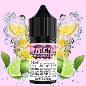 Moonsta Salt Nic by Radical E-liquid Brandon Vape SuperStore and Cannabis Manitoba Canada