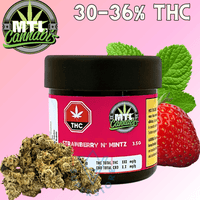 MTL Cannabis Strawberry n' Mintz Sativa Flower - 3.5g Brandon Vape SuperStore and Cannabis Manitoba Canada